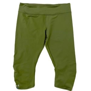Under Armour olive green Yoga Capris